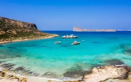 Tour en grupo de la isla de Gramvousa y la laguna de Balos desde Rethymno