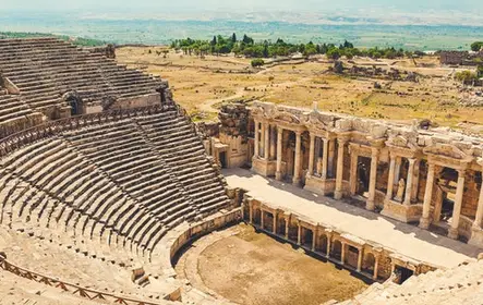 Hierápolis e travertinos de Pamukkale: excursão de um dia saindo de Antalya